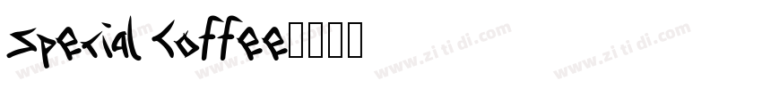 Special Coffee字体转换